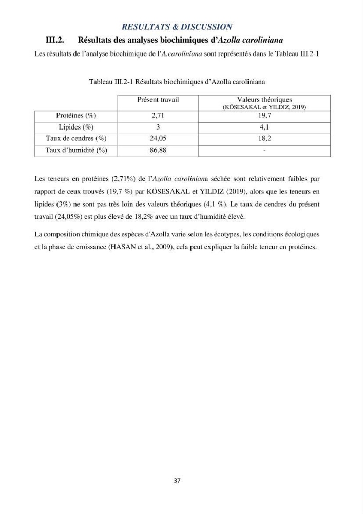 Evaluation d’une production piscicole dans un système d’alimentation associé