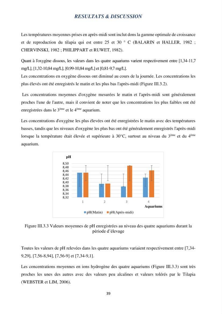 Evaluation d’une production piscicole dans un système d’alimentation associé