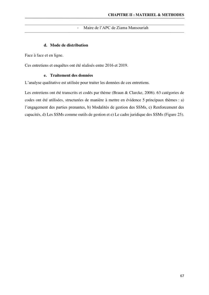 Gestion des aires marines protégées le patrimoine naturel marin côtier du Parc National de Taza dans la Wilaya de Jijel