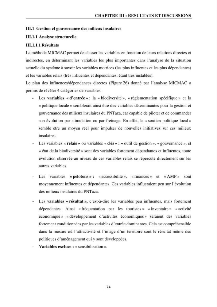Gestion des aires marines protégées le patrimoine naturel marin côtier du Parc National de Taza dans la Wilaya de Jijel