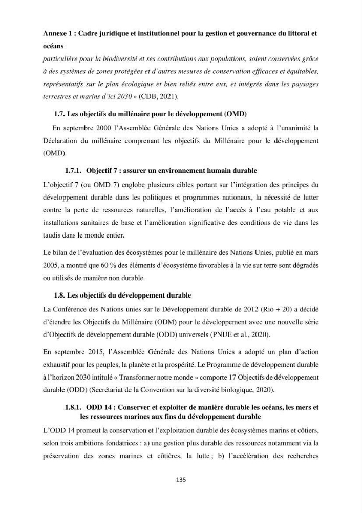 Gestion des aires marines protégées le patrimoine naturel marin côtier du Parc National de Taza dans la Wilaya de Jijel