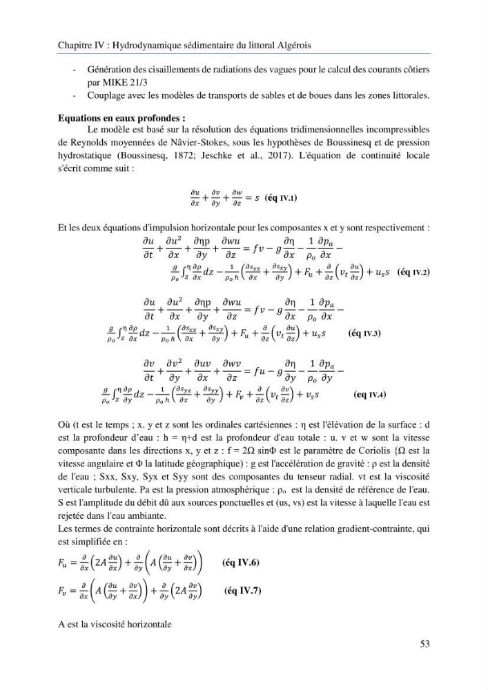 Modelisation de la cinématique du trait de côte,dynamique sédimentaire et évaluation des zones à risque de la côte algéroise