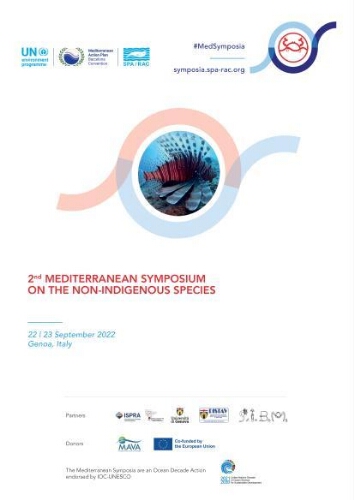 Proceedings of the 2nd Meditteranean symposium on the non-indigenous species Proceedings of the 2nd Meditteranean symposium on the non-indigenous species
