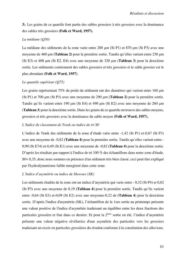 Variabilité morphologique des embouchures des grands oueds de la côte algérienne