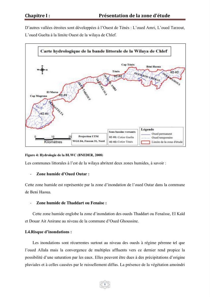 Evaluation de la vulnérabilité du littorale de la wilaya de Chlef face aux géo risque côtier