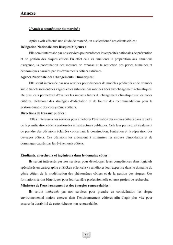 Evaluation de la vulnérabilité du littorale de la wilaya de Chlef face aux géo risque côtier
