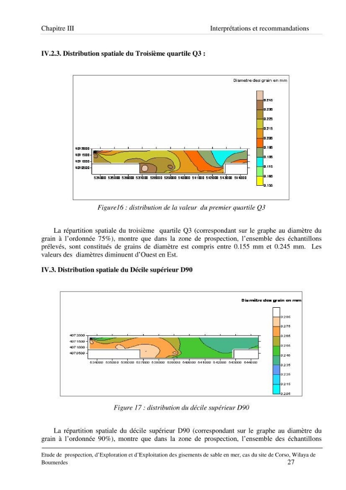 Etude de prospection d\'exploration et d\'exploitation des gisements de sable en mer