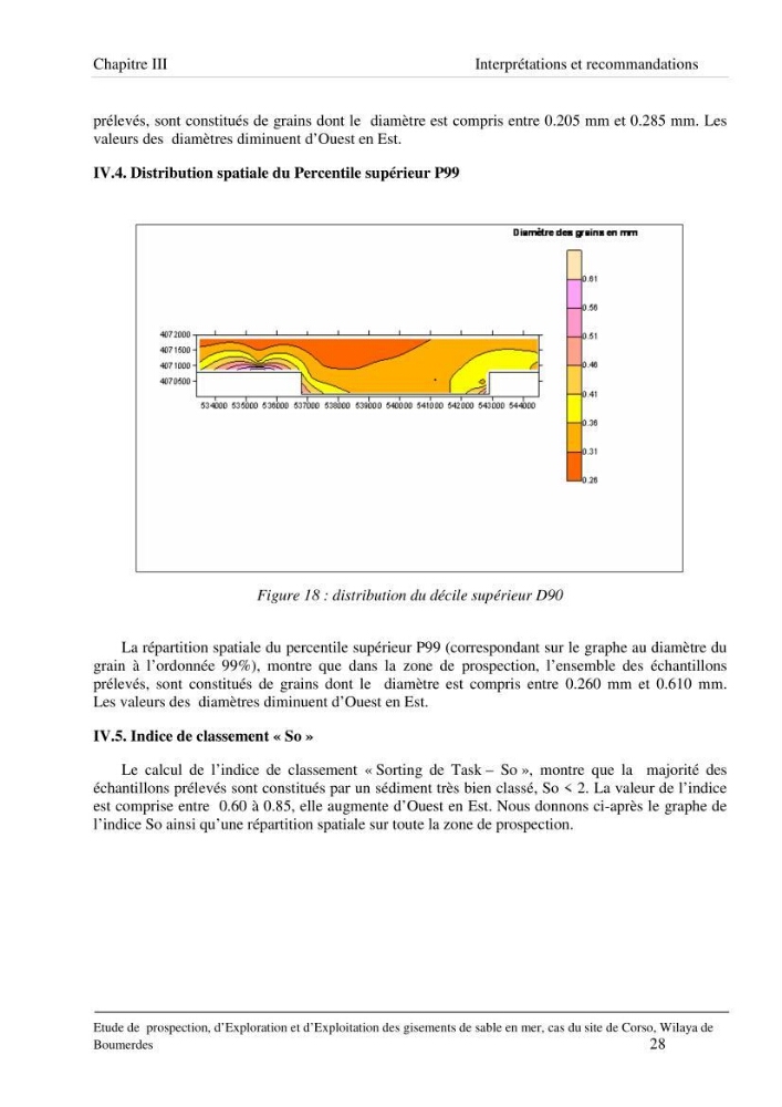 Etude de prospection d\'exploration et d\'exploitation des gisements de sable en mer