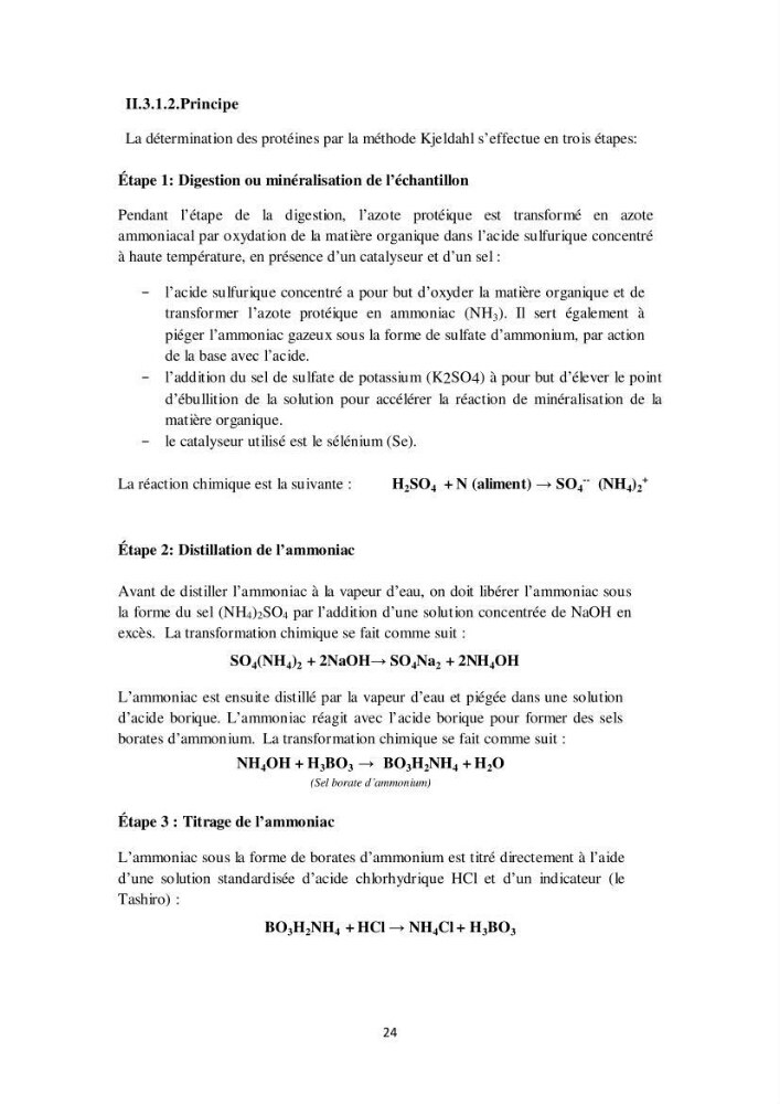Biochimie des moules de la région Algéroise