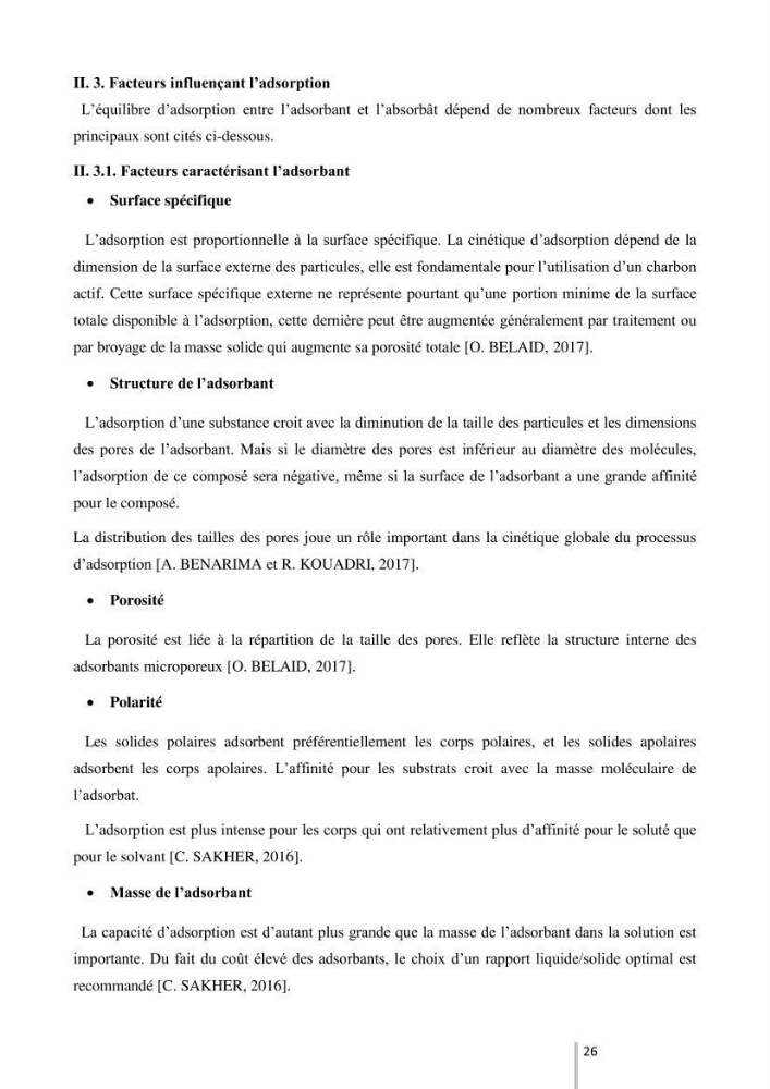 Etude de l’efficacité de la dégradation des hydrocarbures aromatiques par combinaison entre l’adsorption sur charbon actif et la photocatalyse hétérogène dans les eaux huileuses (Raffinerie d’Alger)
