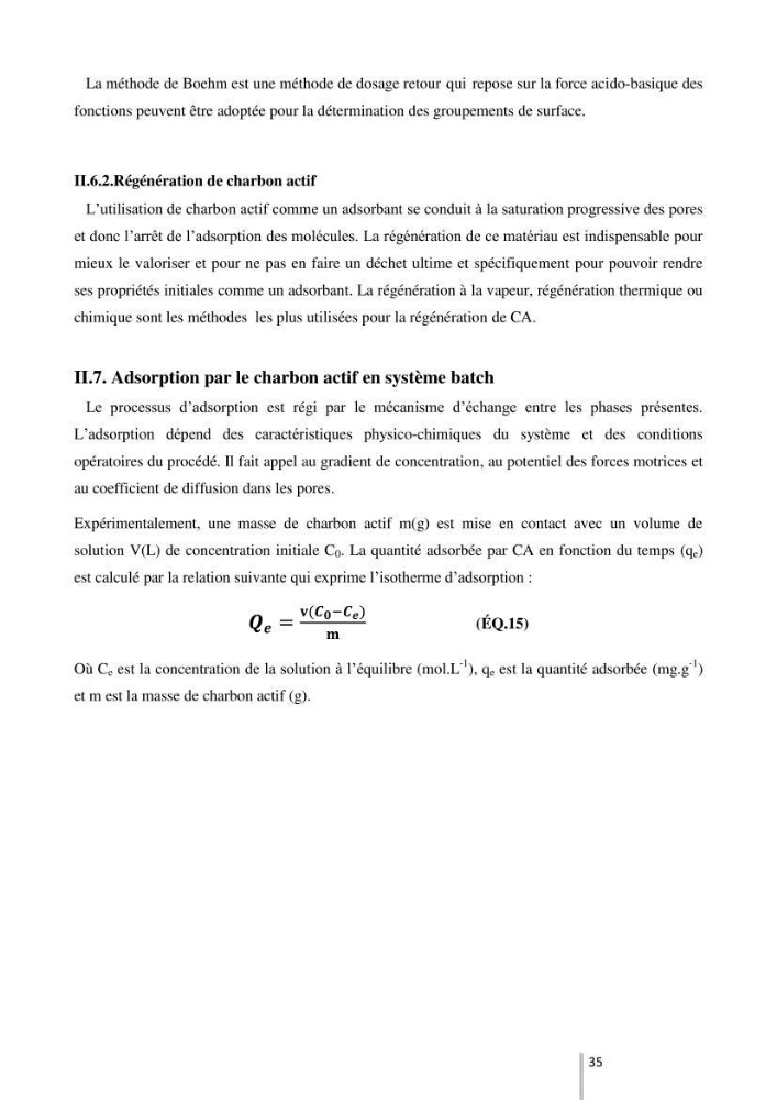 Etude de l’efficacité de la dégradation des hydrocarbures aromatiques par combinaison entre l’adsorption sur charbon actif et la photocatalyse hétérogène dans les eaux huileuses (Raffinerie d’Alger)