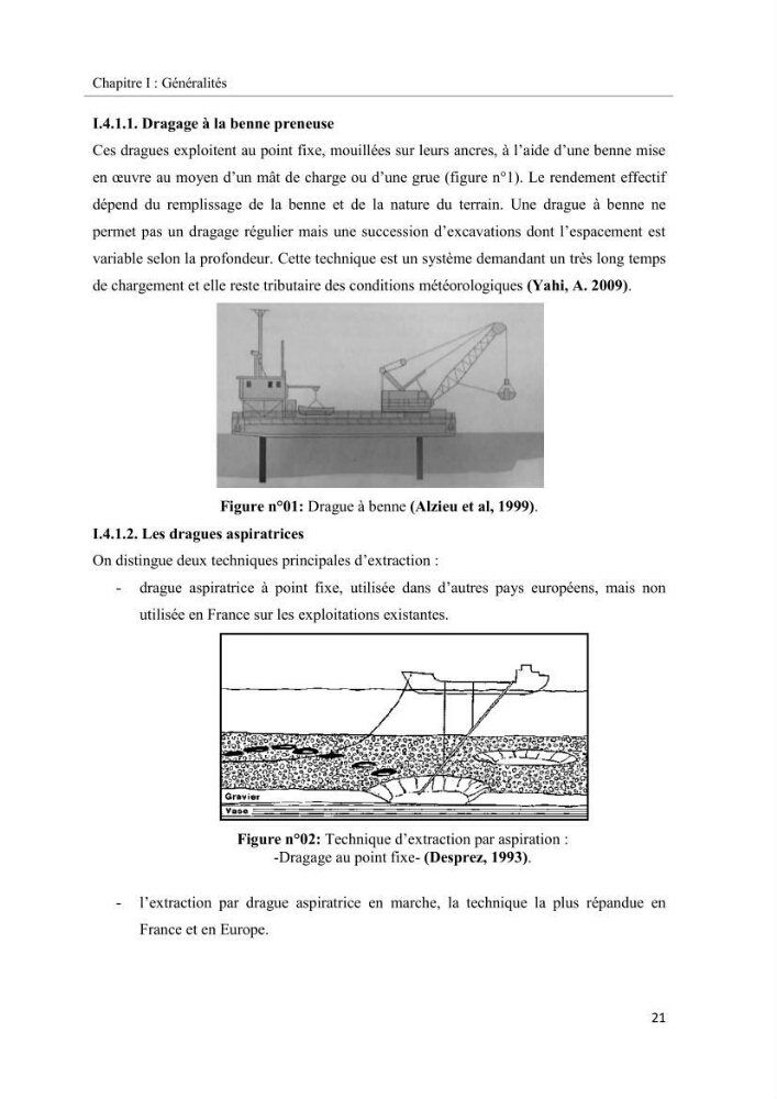 Projet de prospection du sable marin ( Zemmouri El Bahri )