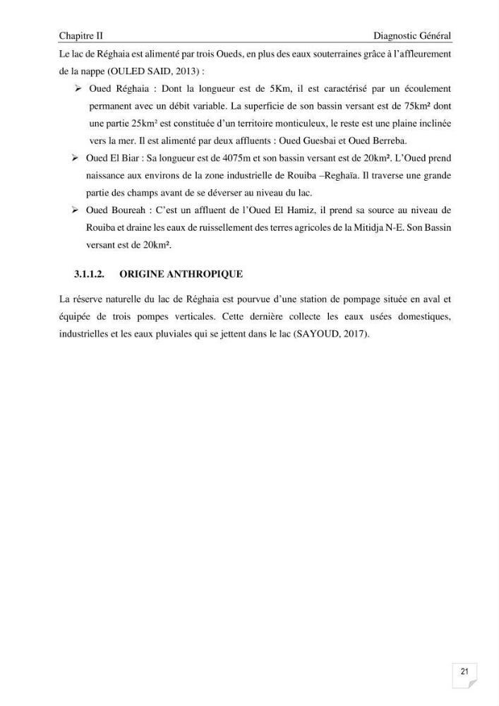 Etude de l\'évolution surfaçique et volumétrique du cordon dunaire d\'El Kadous ( commune de Heraoua)