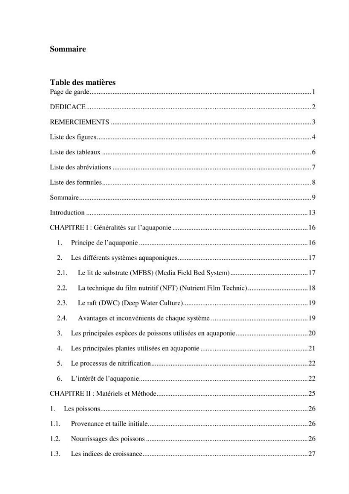 Suivi d\'un systeme d\'élevage en aquaculture: