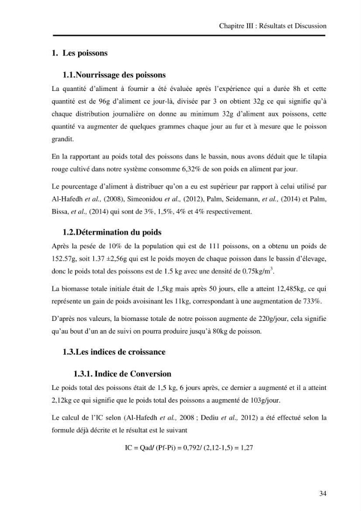 Suivi d\'un systeme d\'élevage en aquaculture: