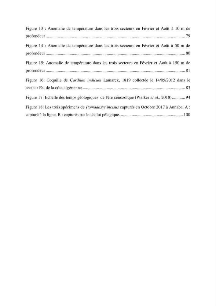 Contribution a l\'étude de l\'impact des changements des paramètres du milieu et de la préssion de la pêche sur les Bio-ressources marines Algériennes