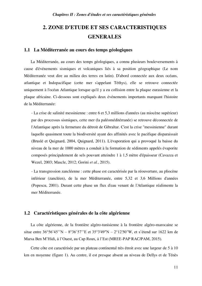 Contribution a l\'étude de l\'impact des changements des paramètres du milieu et de la préssion de la pêche sur les Bio-ressources marines Algériennes