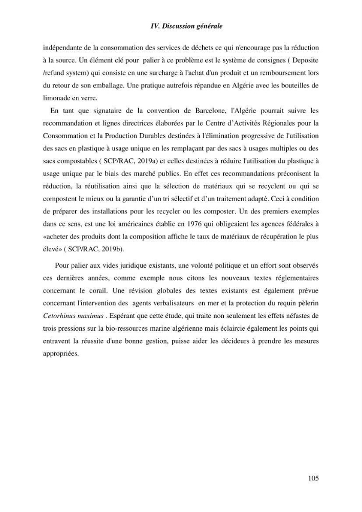 Contribution a l\'étude de l\'impact des changements des paramètres du milieu et de la préssion de la pêche sur les Bio-ressources marines Algériennes