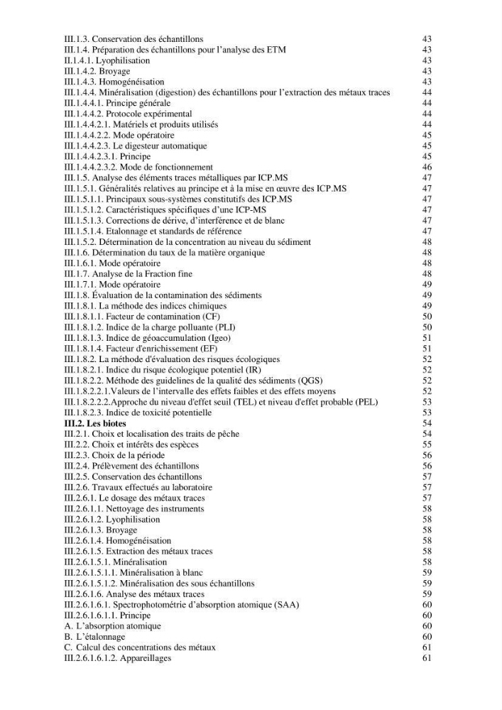 les métaux traces dans les sédiment marins et les espéces démersales de la côte algérienne: contribution à l\'évalution du risque écologique