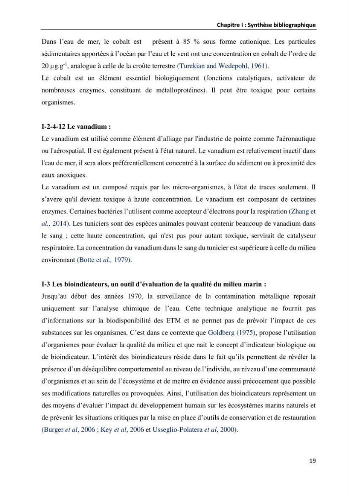 les métaux traces dans les sédiment marins et les espéces démersales de la côte algérienne: contribution à l\'évalution du risque écologique