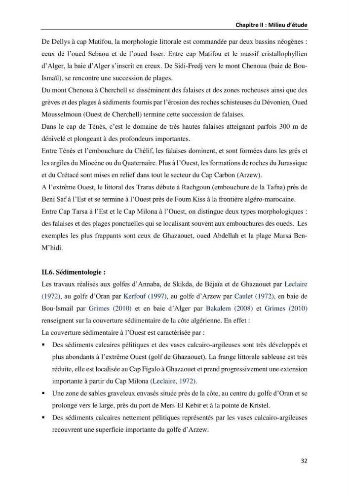 les métaux traces dans les sédiment marins et les espéces démersales de la côte algérienne: contribution à l\'évalution du risque écologique