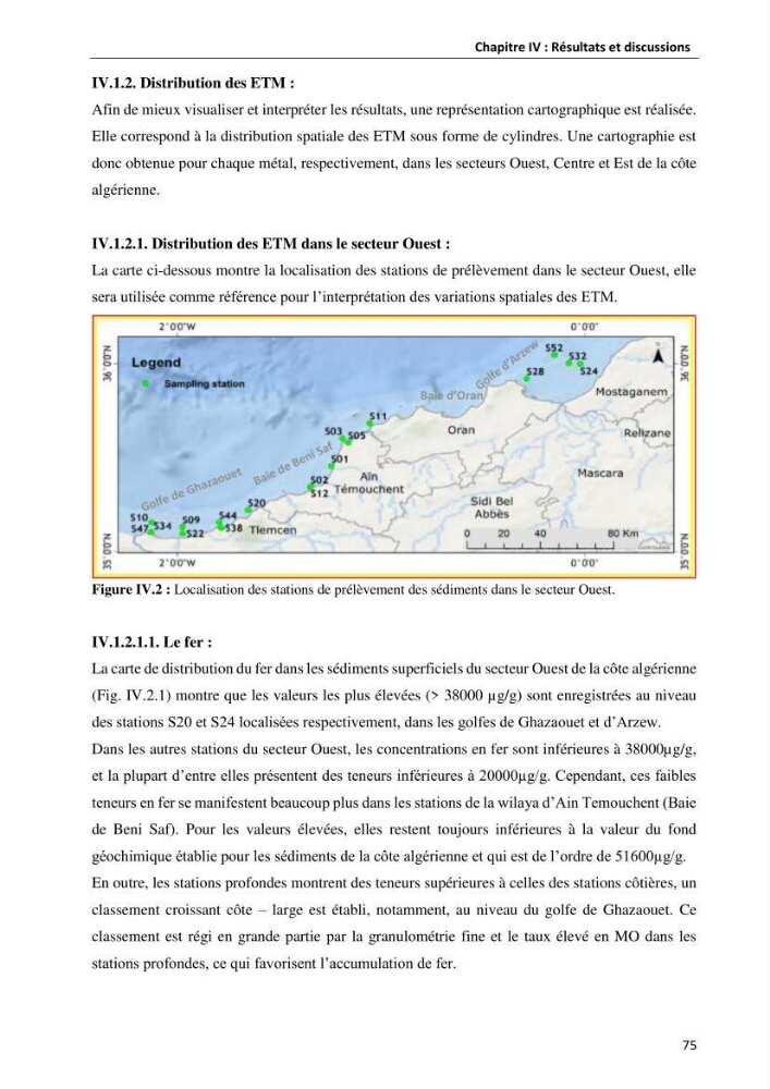 les métaux traces dans les sédiment marins et les espéces démersales de la côte algérienne: contribution à l\'évalution du risque écologique