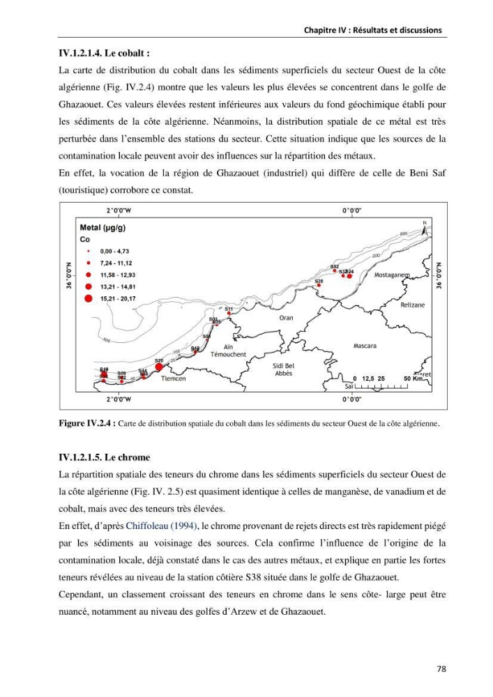 les métaux traces dans les sédiment marins et les espéces démersales de la côte algérienne: contribution à l\'évalution du risque écologique