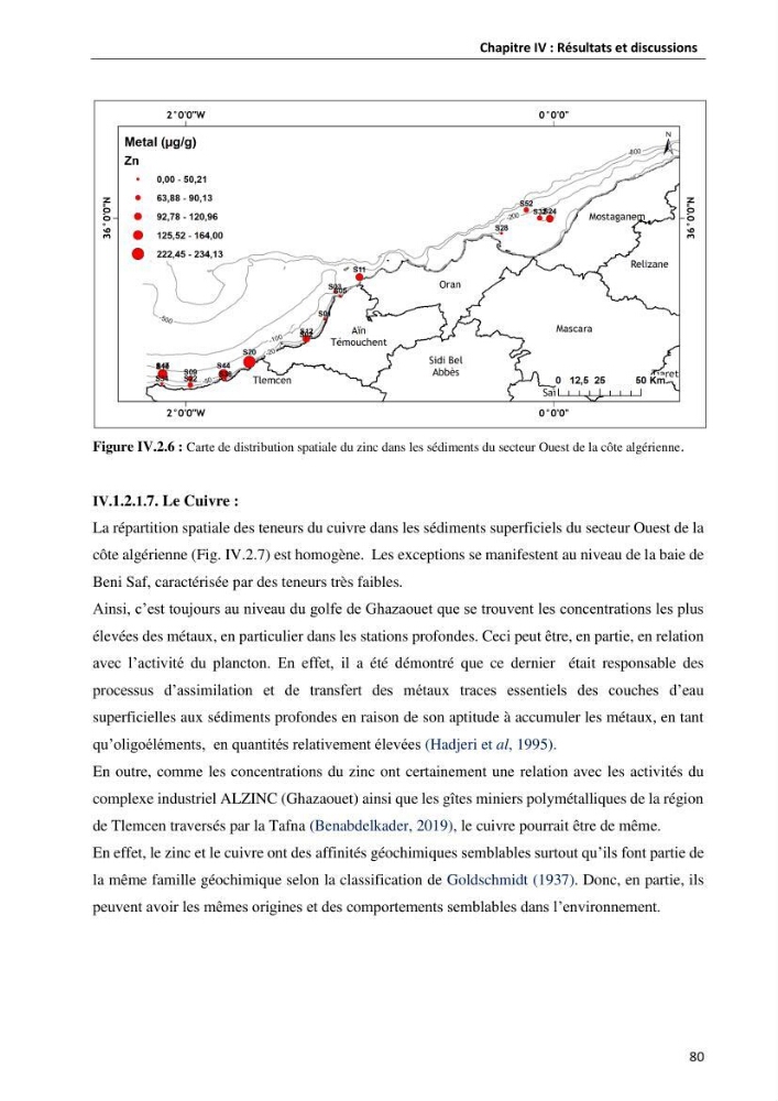 les métaux traces dans les sédiment marins et les espéces démersales de la côte algérienne: contribution à l\'évalution du risque écologique