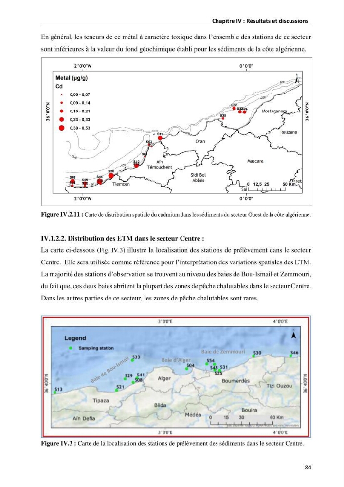les métaux traces dans les sédiment marins et les espéces démersales de la côte algérienne: contribution à l\'évalution du risque écologique