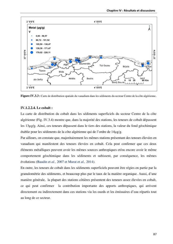 les métaux traces dans les sédiment marins et les espéces démersales de la côte algérienne: contribution à l\'évalution du risque écologique