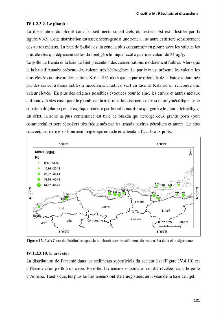 les métaux traces dans les sédiment marins et les espéces démersales de la côte algérienne: contribution à l\'évalution du risque écologique