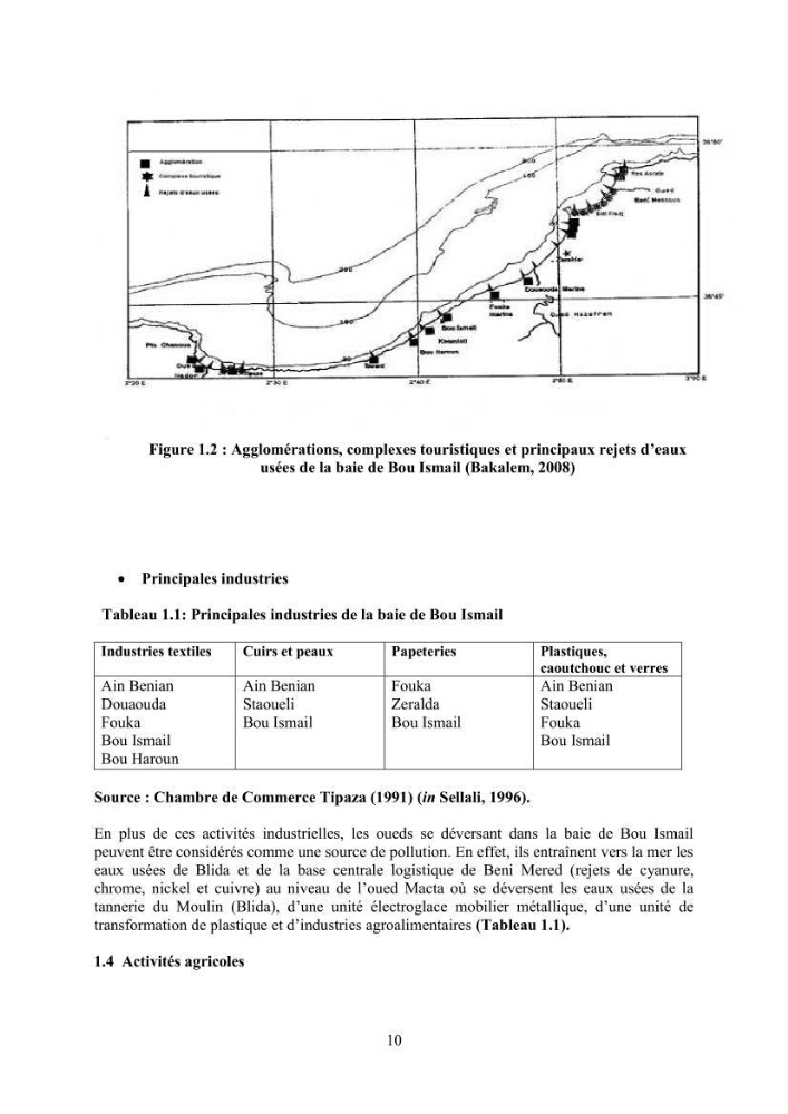 Peuplements carcinologiques des petits fonds de la baie de Bou-Ismail: