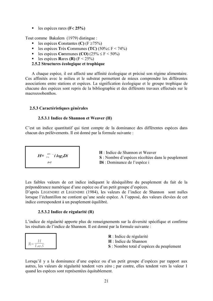 Peuplements carcinologiques des petits fonds de la baie de Bou-Ismail: