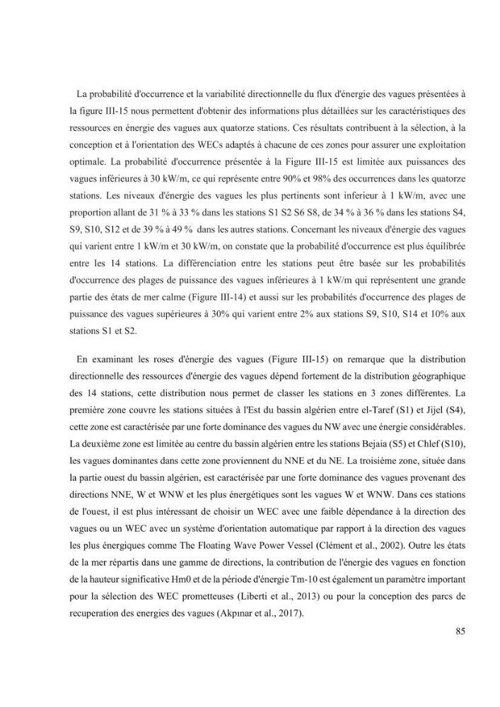 Méthodologie pour la localisation des zones de forte énergie houlomotrice en combinant les modèles numériques et les observations in-situ: