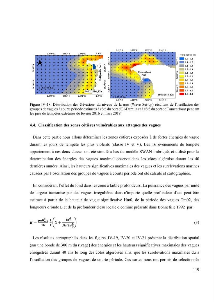 Méthodologie pour la localisation des zones de forte énergie houlomotrice en combinant les modèles numériques et les observations in-situ: