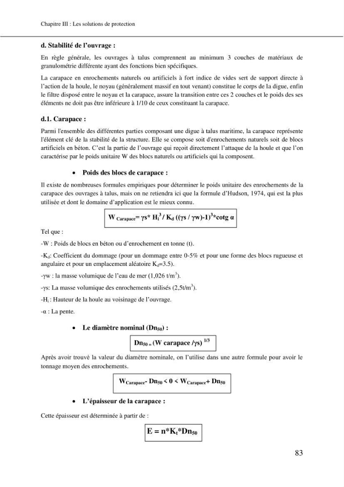 Aménagement et protection du rivage de Bir El djir-Oran