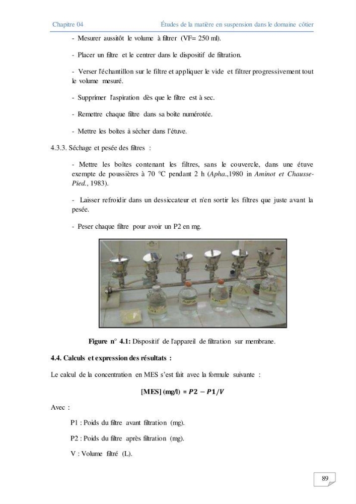 Modélisation numérique des paramètres sédimentologique et de pollution le long d\'une côte