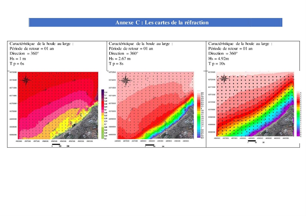 Modélisation numérique des paramètres sédimentologique et de pollution le long d\'une côte