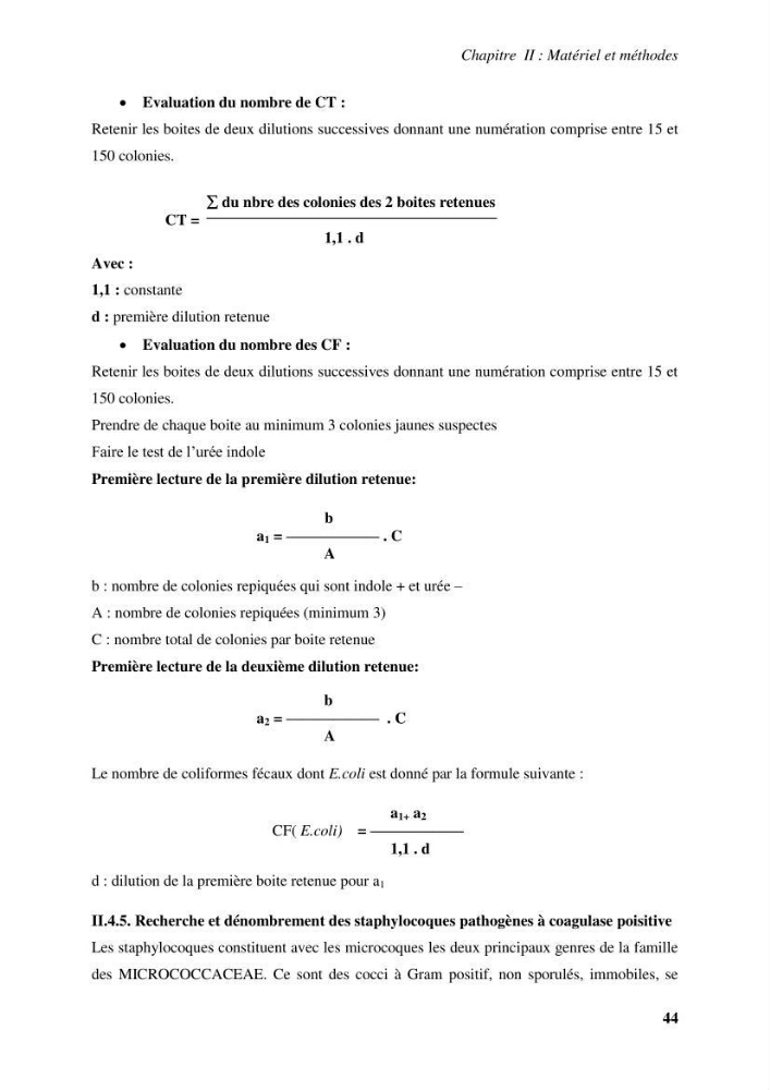 Evaluation et contrôle de la qualité organoleptique, hygiénique de Sardinella aurita (Valenciennes, 1847) pêchée dans la région centre algérienne.: