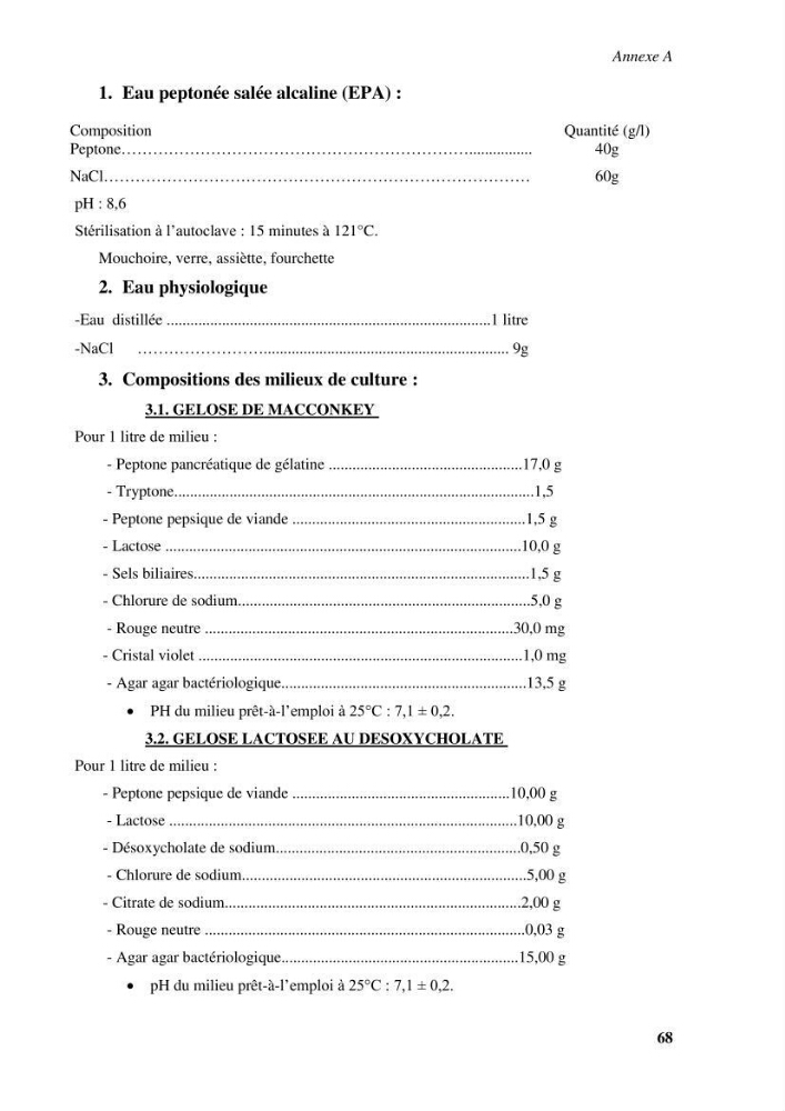 Evaluation et contrôle de la qualité organoleptique, hygiénique de Sardinella aurita (Valenciennes, 1847) pêchée dans la région centre algérienne.: