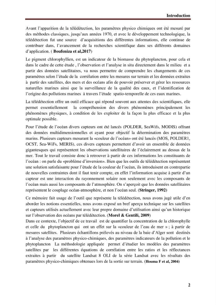 Observer et comprendre la variabilité spatio-temporelle de la qualité des eaux marines à partir de données multi sources : quantification de la biomasse phytoplanctonique.