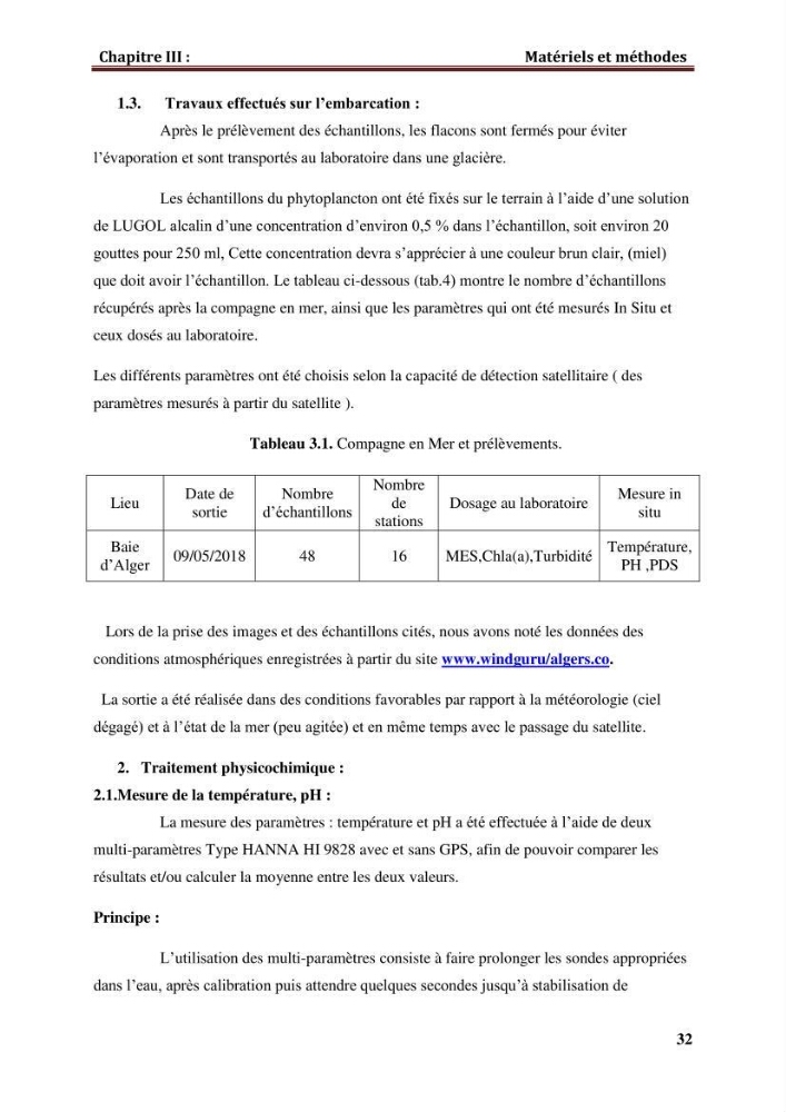 Observer et comprendre la variabilité spatio-temporelle de la qualité des eaux marines à partir de données multi sources : quantification de la biomasse phytoplanctonique.