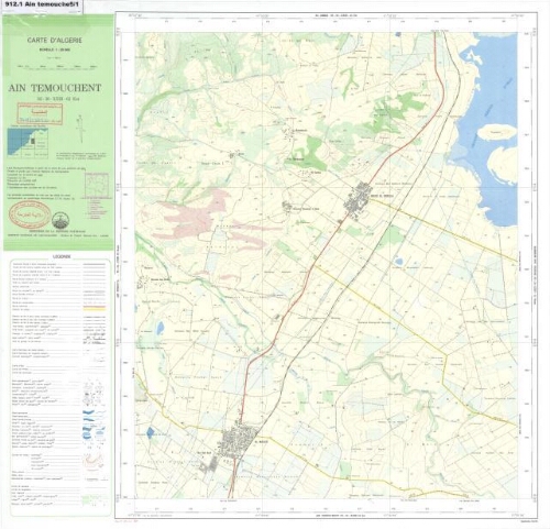 Ain Temouchent: NJ-30-XXIII-62 Est Ain Temouchent: NJ-30-XXIII-62 Est