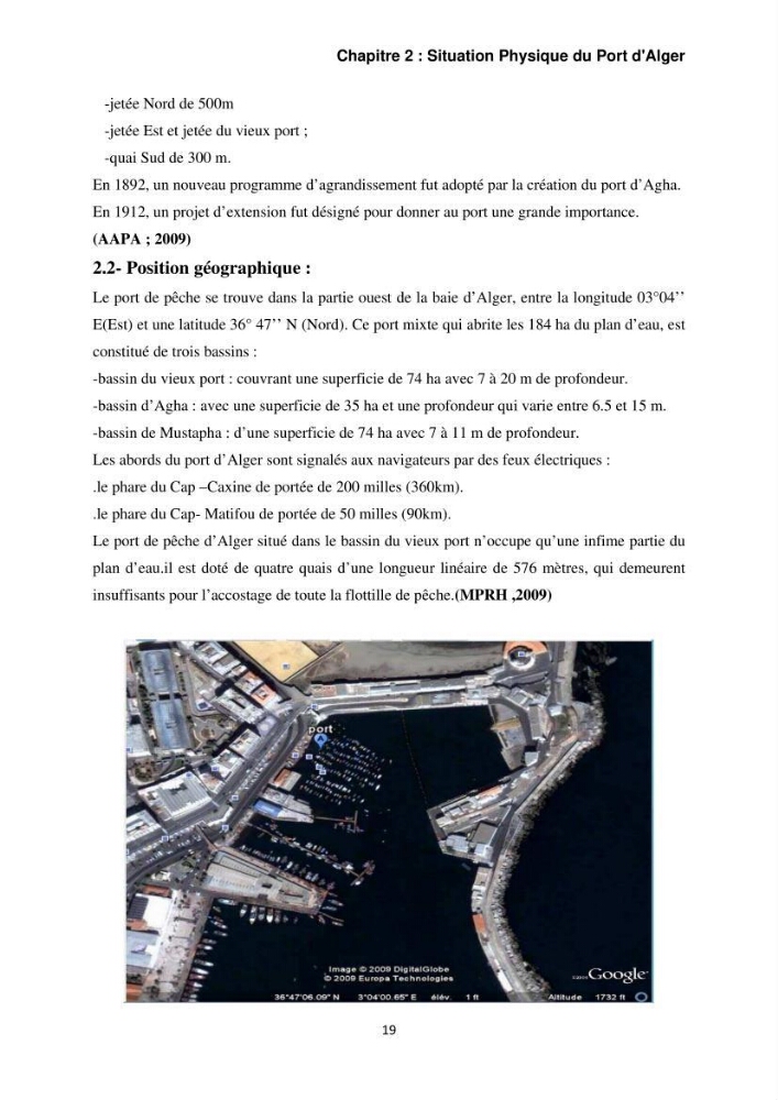 L\'étude de la rentabilité économique des unités de pêche (cas des sardiniers du port d\'alger)