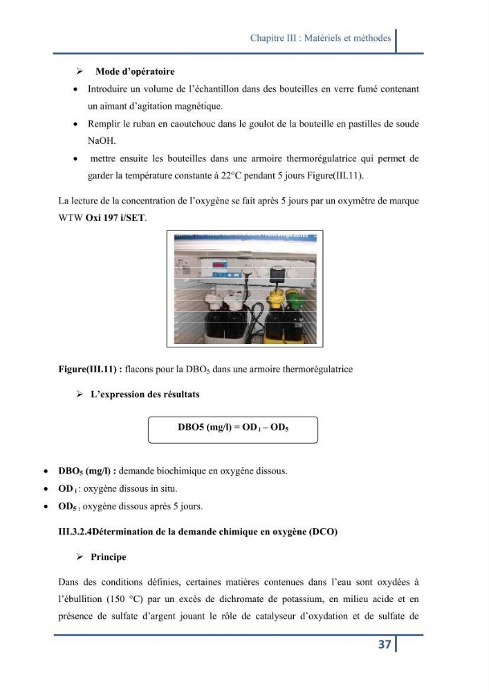 Les paramétres physico-chimiques et la pollution dans les l\'eau et le sédiment dans le port de Sidi Fredj