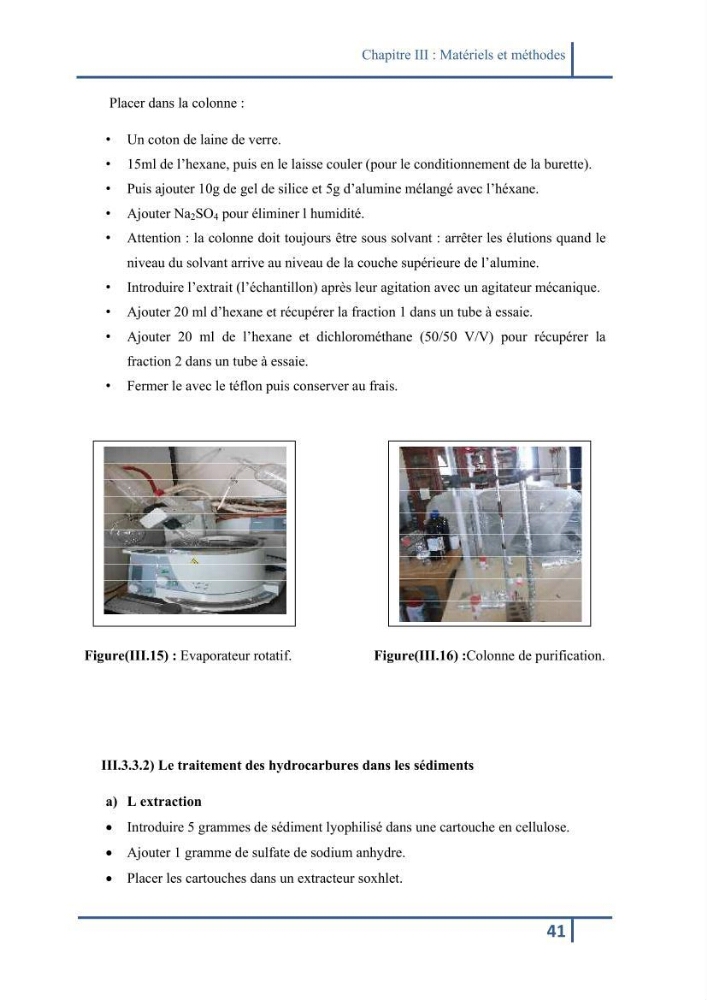 Les paramétres physico-chimiques et la pollution dans les l\'eau et le sédiment dans le port de Sidi Fredj