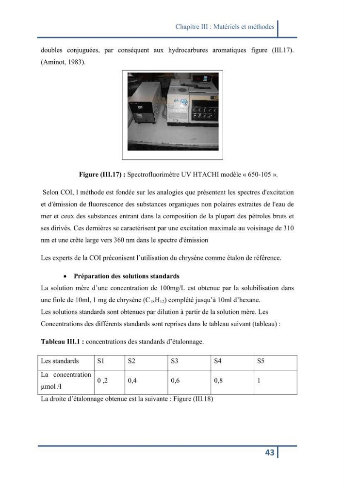 Les paramétres physico-chimiques et la pollution dans les l\'eau et le sédiment dans le port de Sidi Fredj