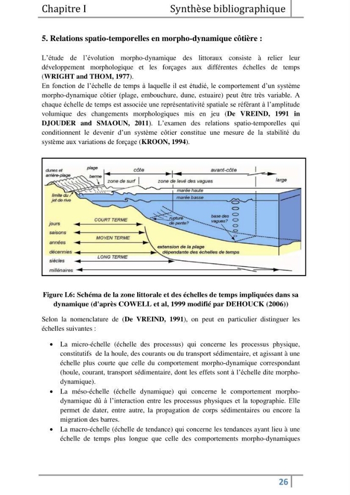 Morphodynamique et modélisation hydro-sédimentaire des plages du littoral centre Algérois « cas de la frange côtière Bordj El Kiffan »