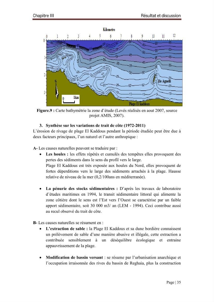 L\'évolution du trait de côte