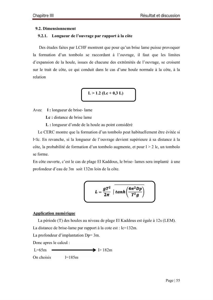 L\'évolution du trait de côte